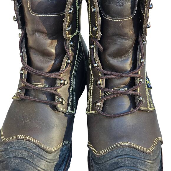 Iron Age Men's Safety Toe 10"‎ Heat Resistant Work Boot Size 15 M Iron Age - Picture 5 of 9